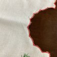 画像5: ポインセチアの刺繍のパン敷き