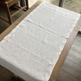 アップリケのテーブルランナー