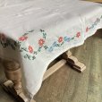 画像3: 手刺繍のテーブルクロス