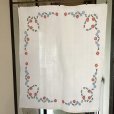 画像1: 手刺繍のテーブルクロス (1)