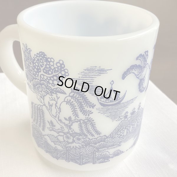 画像3: ヘーゼルアトラス社　ブルーウィローマグカップ