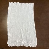 刺繍のマット