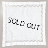 ドロンワークのマット