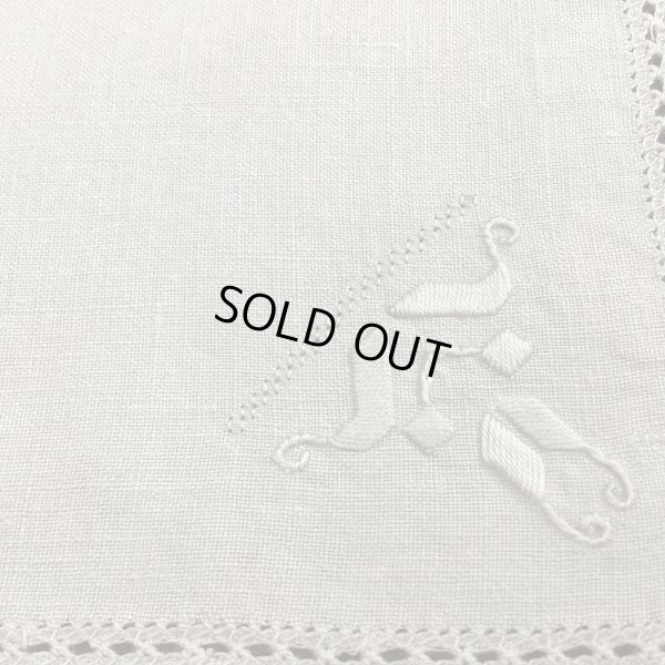 画像5: ドロンワークと刺繍のナプキン