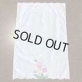 アップリケと刺繍のタオル