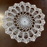 レース編みのドイリー