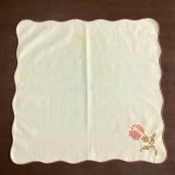 手刺繍のナプキン