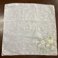 刺繍のハンカチ