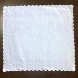 刺繍のナプキン