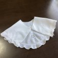 画像2: カットワークと刺繍の付け襟 (2)