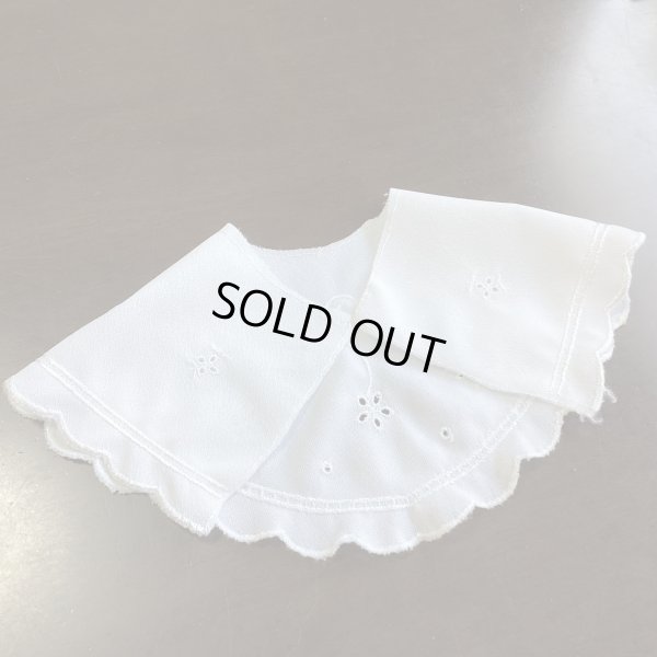 画像2: カットワークと刺繍の付け襟