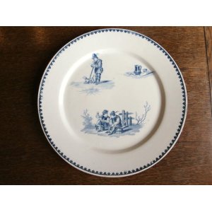 画像: フランス陶器製のお皿(5)