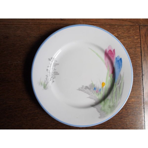 画像1: シェリークロッカスケーキ皿 (1)