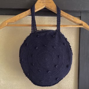 画像: かぎ針編みのバッグ（ハンドメイド）