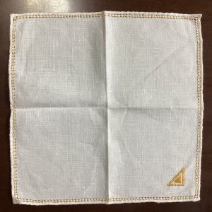 画像: 手刺繍のナプキン