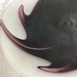 画像5: ヴィンテージ　吹きガラスの皿 (5)