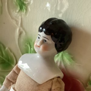 画像: アンティークチャイナヘッドドール　SP759