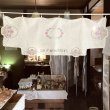 画像1: 手刺繍のカフェカーテン (1)
