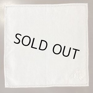 画像: ドロンワークと刺繍のナプキン