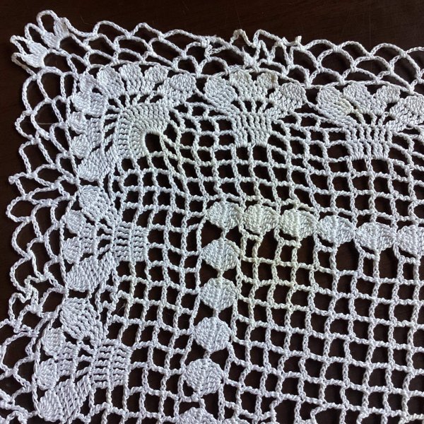 画像2: かぎ針編みのマット (2)