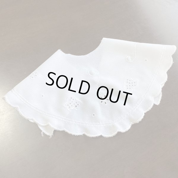 画像3: カットワークと刺繍の付け襟 (3)