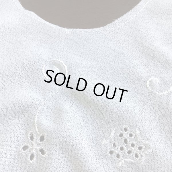 画像6: カットワークと刺繍の付け襟 (6)