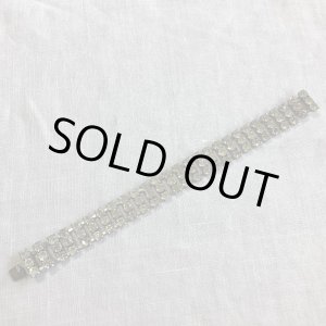 画像: ラインストーンのブレスレット